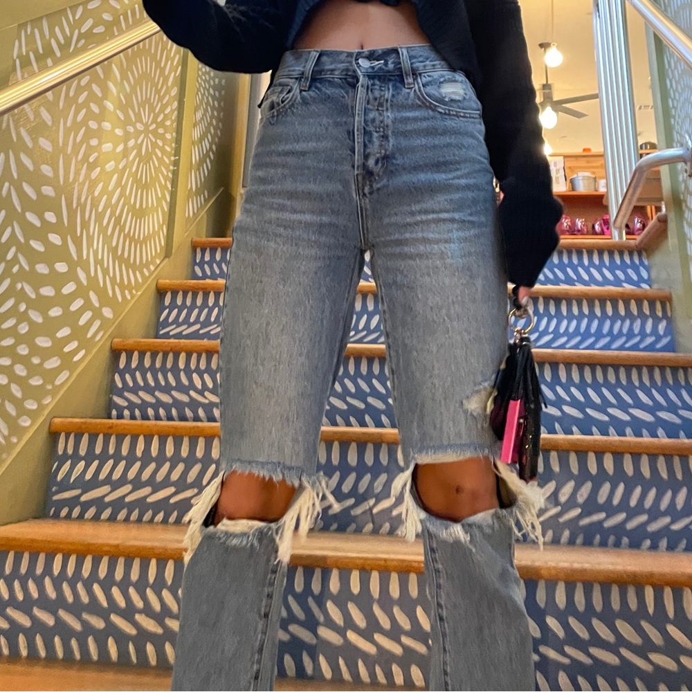 Pacsun High Rise Mom jeans 24inch waist